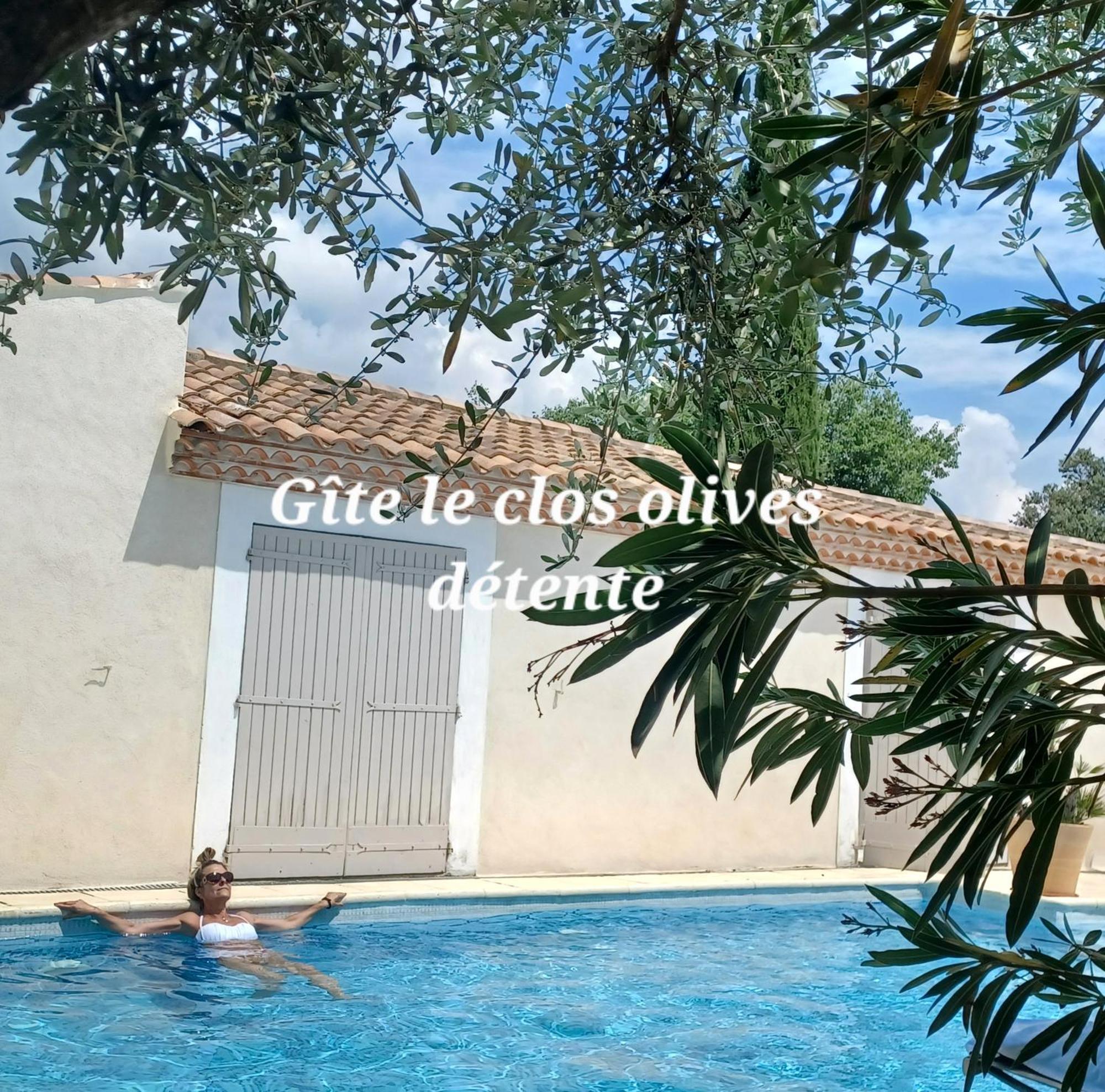 Le Clos Olives Comps  Εξωτερικό φωτογραφία